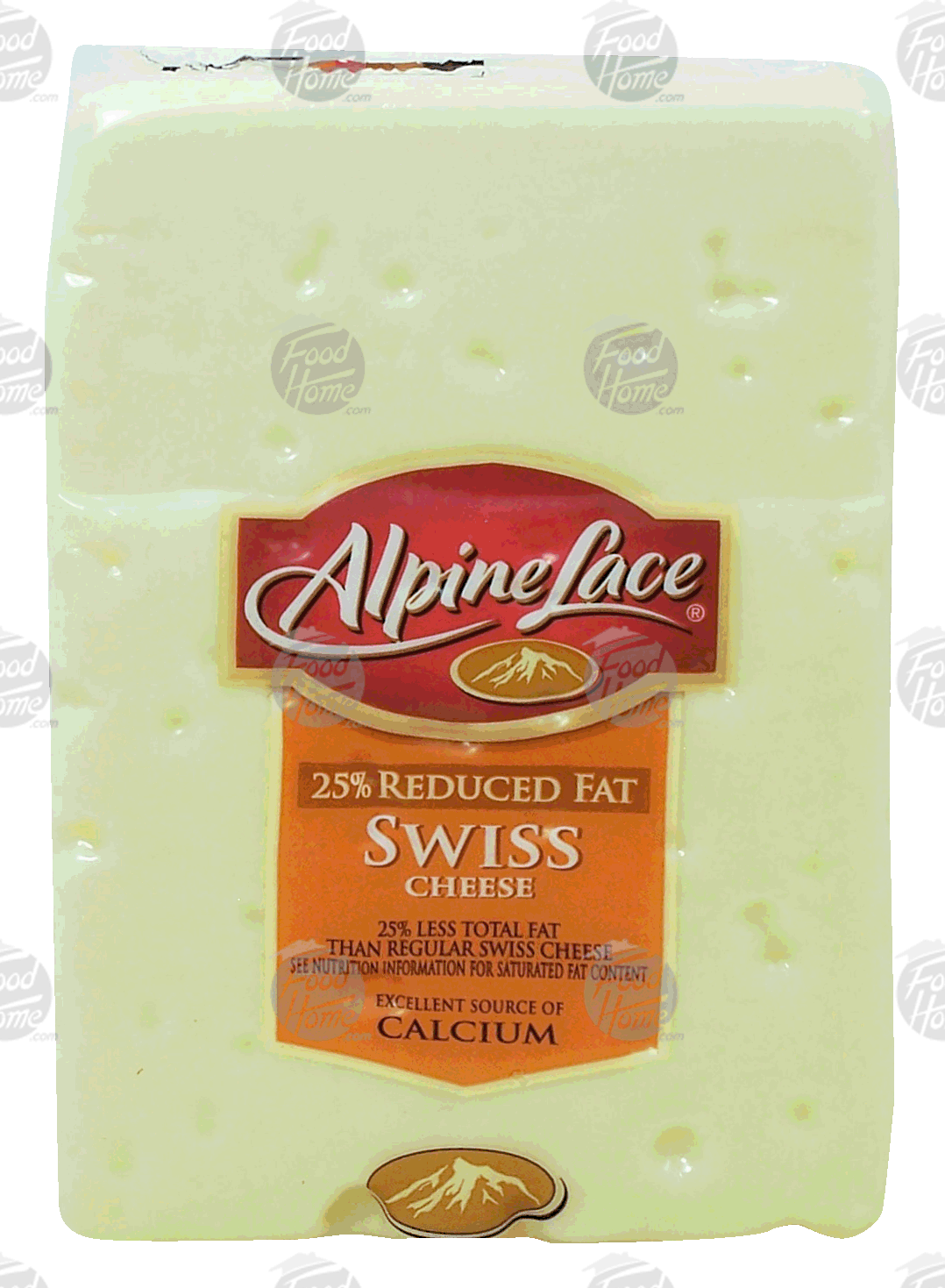 Alpine Lace(R)  swiss cheese, 25% reduced fat Full-Size Picture